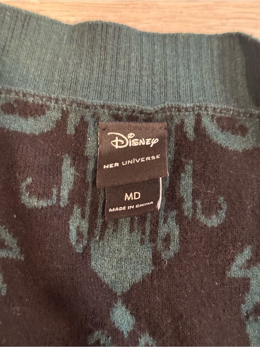 Haunted Mansion Cardigan | Disney | Size M | Her Universe - Picture 3 of 6